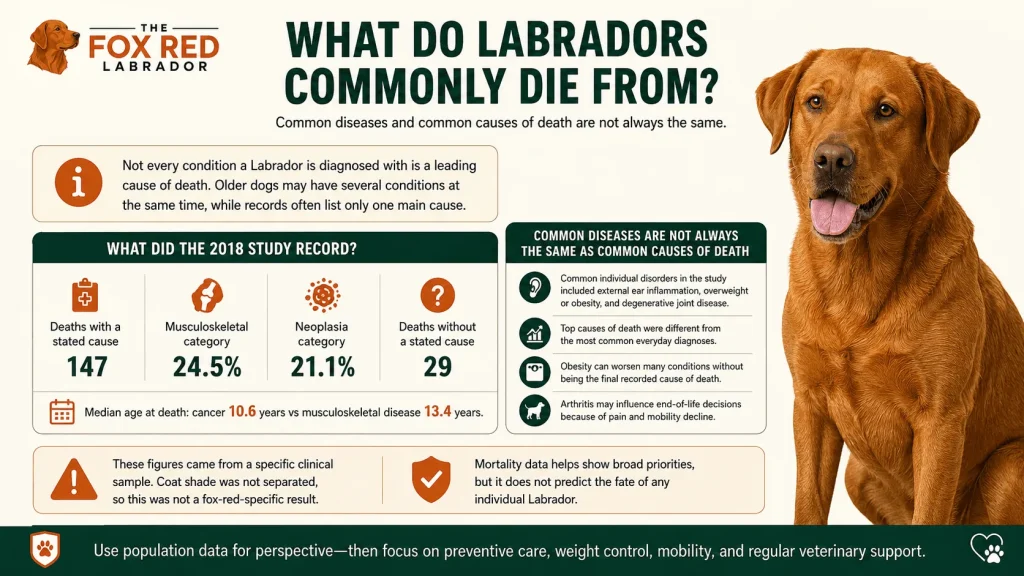 What Do Labradors Commonly Die From?
