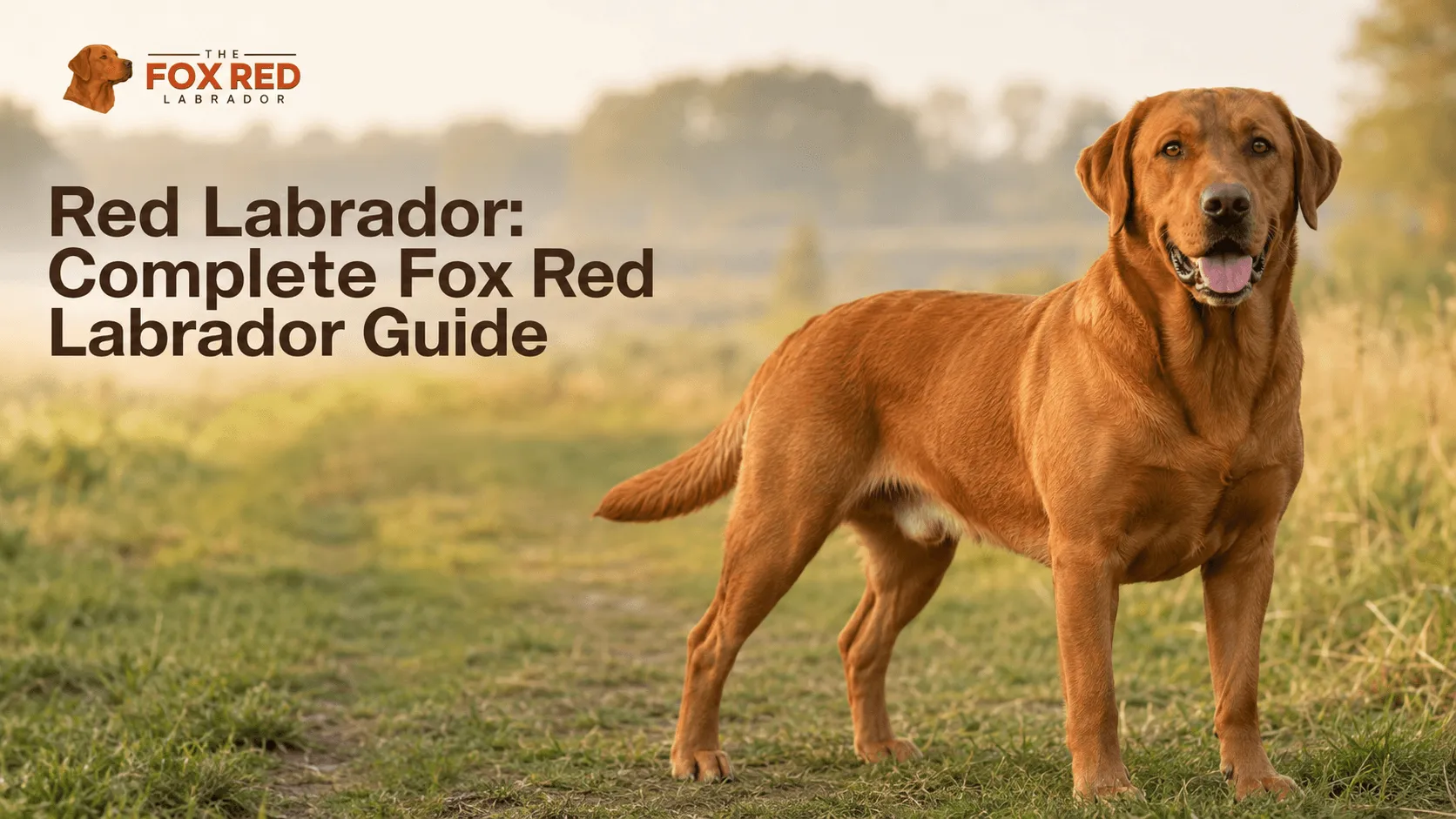 Fox Red Labrador Breed: Complete Fox Red Labrador Guide