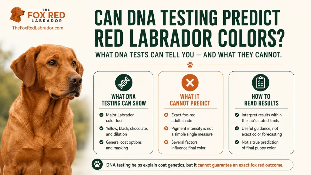Can DNA Testing Predict Red Labrador Colors?
