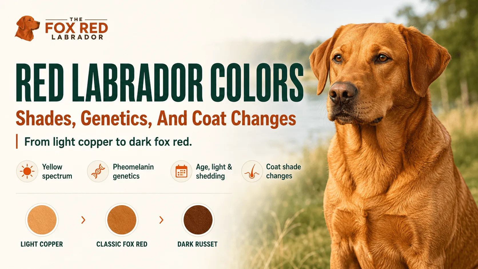 Red Labrador Colors: Shades, Genetics, And Coat Changes