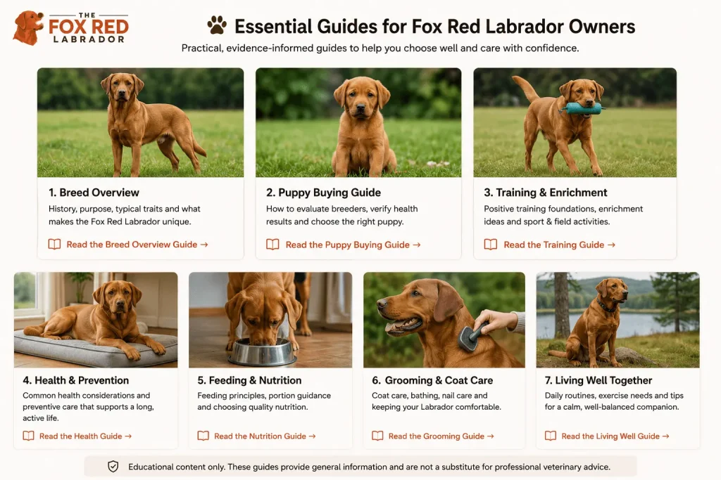 Explore Red Labrador Guides