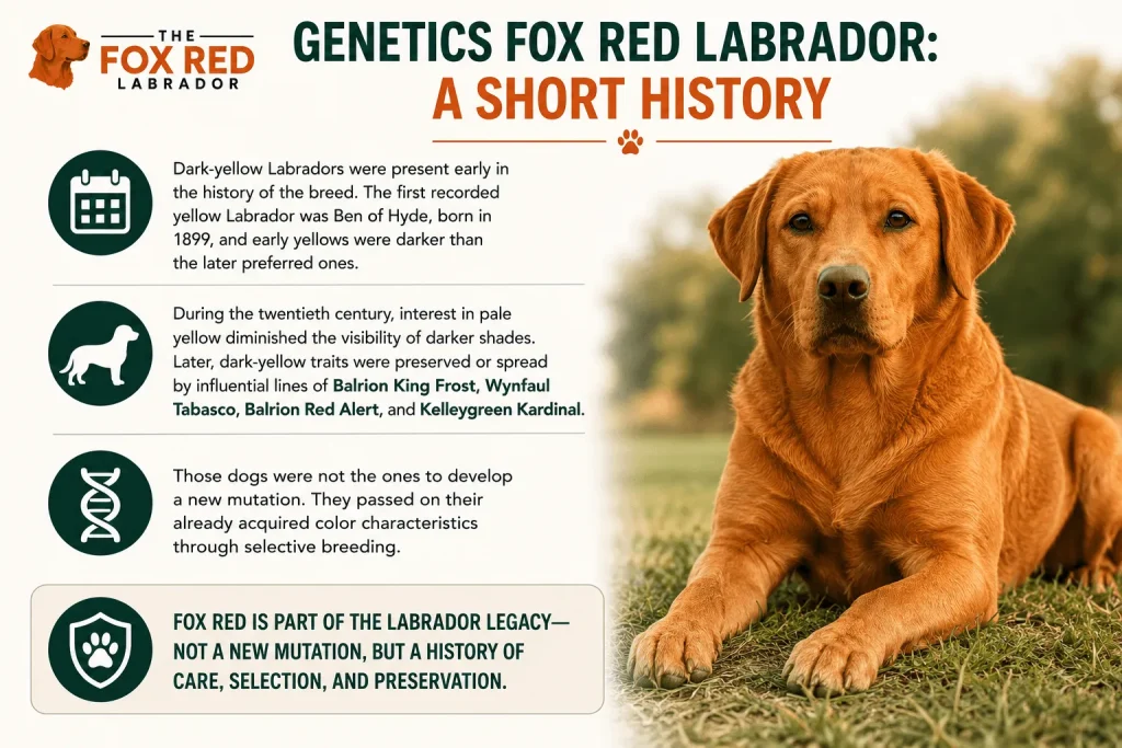 Genetics Fox Red Labrador: A Short History