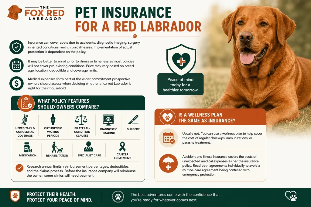Pet Insurance For A Red Labrador
