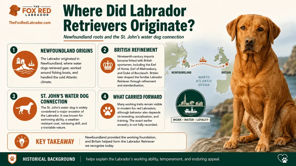 Where Did Labrador Retrievers Originate?