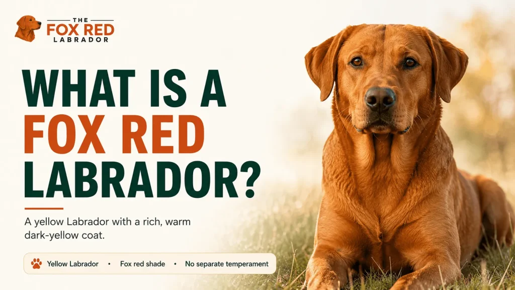 What Is A Fox Red Labrador?