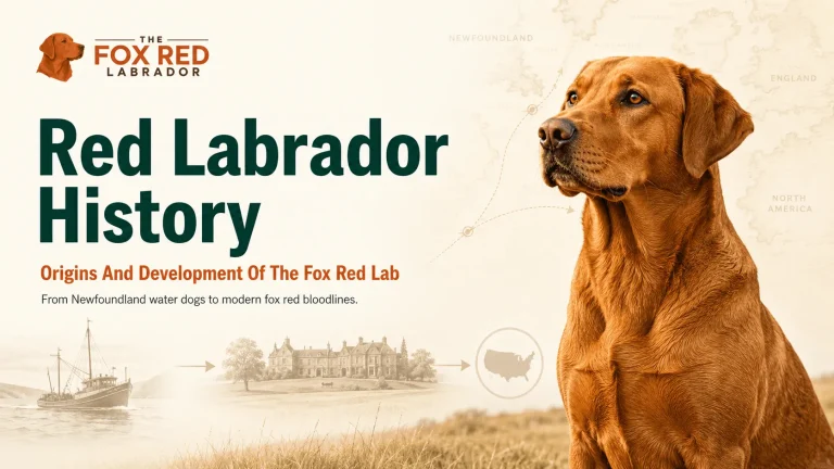 Fox Red Labrador History: Origins And Development Of The Fox Red Lab