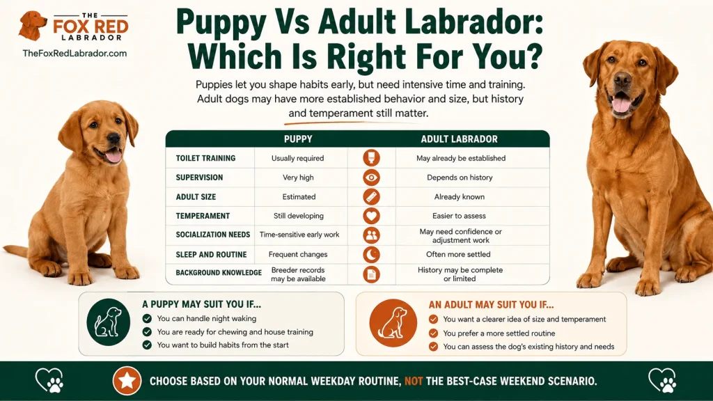 Puppy Vs Adult Labrador: Which Is Right For You?