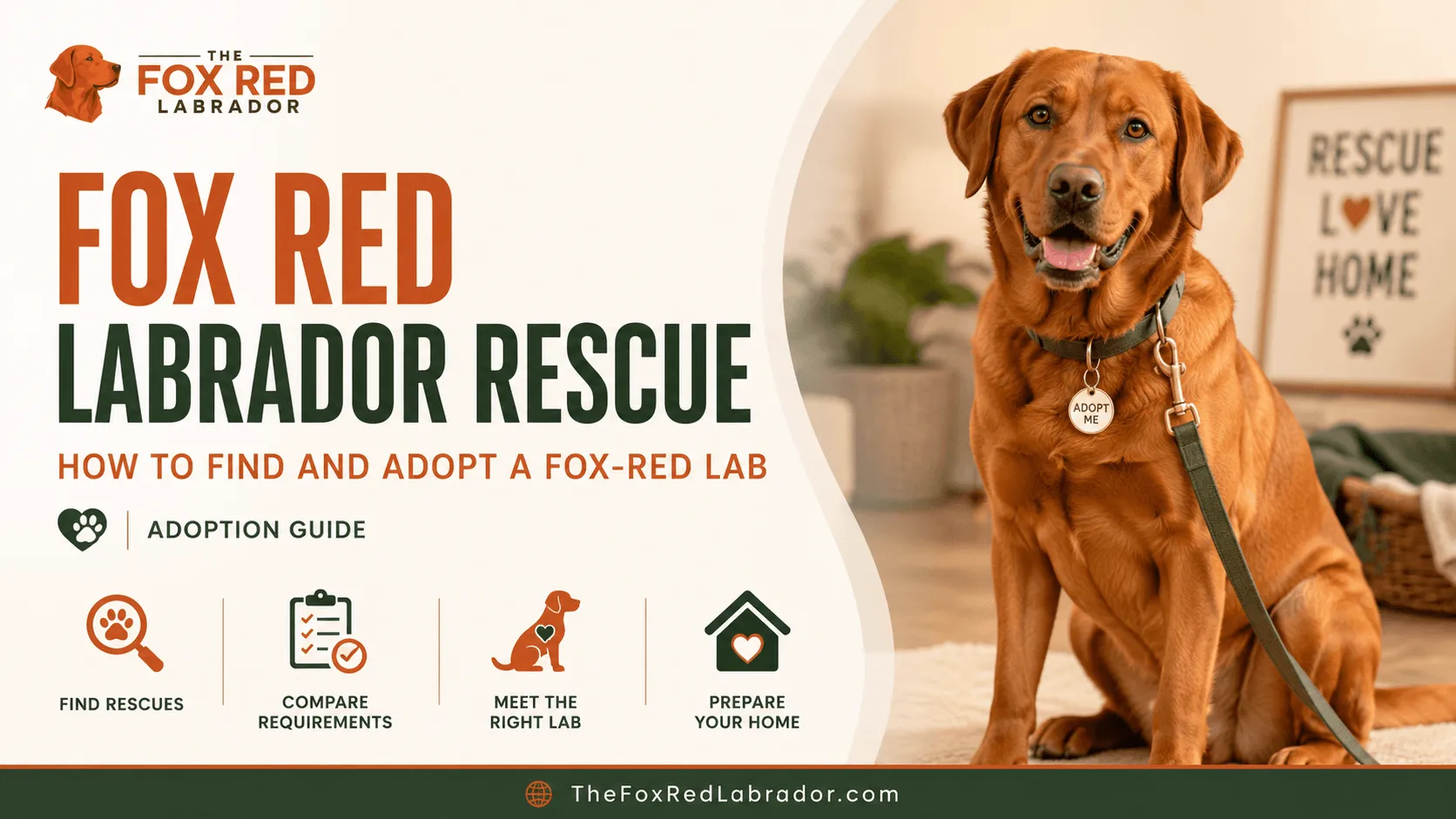 Fox Red Labrador Rescue: How To Find And Adopt A Fox-Red Lab