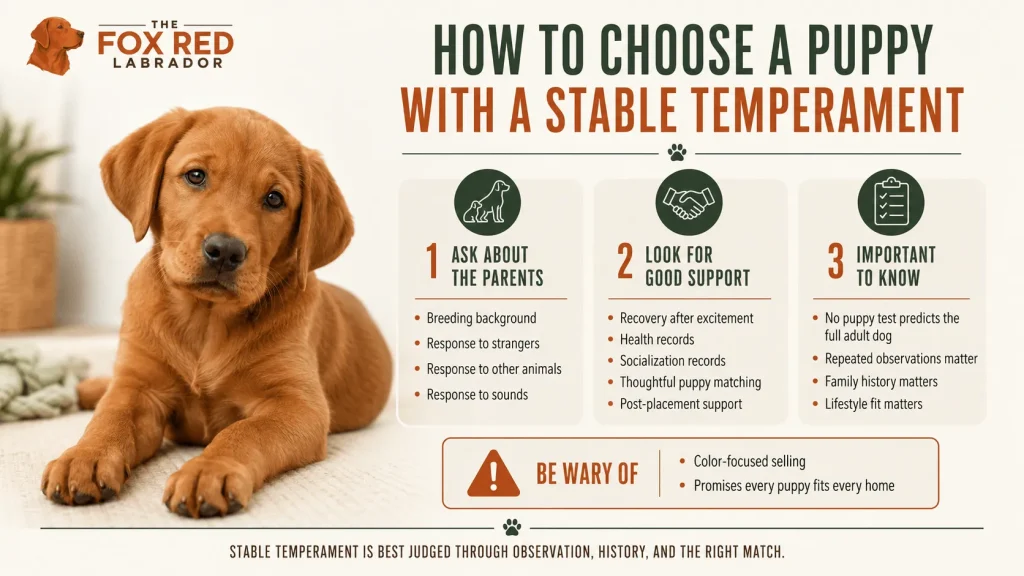 How To Choose A Puppy With A Stable Temperament