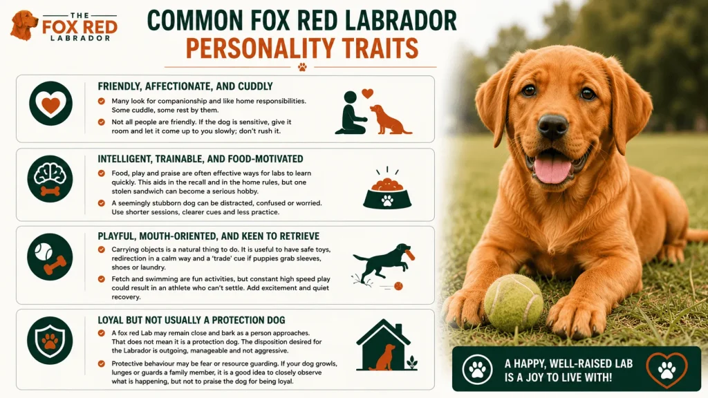 Common Fox Red Labrador Personality Traits