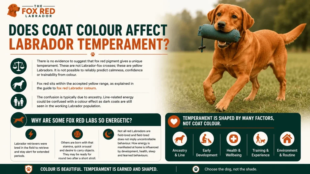 Does Coat Colour Affect Labrador Temperament?