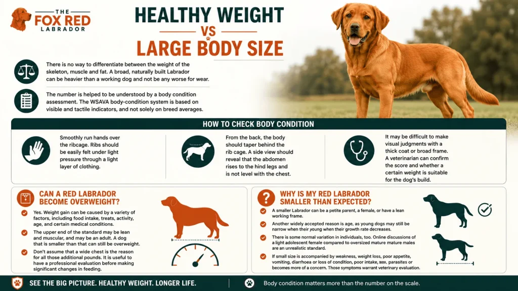 Healthy Weight vs Large Body Size