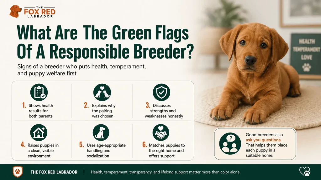 What Are The Green Flags Of A Responsible Breeder?