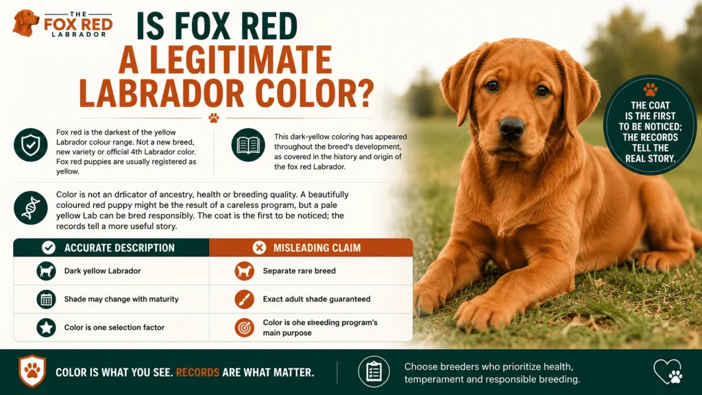 Is Fox Red A Legitimate Labrador Color?